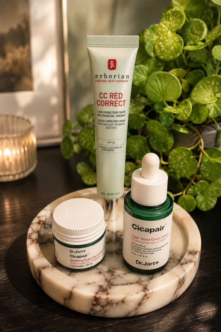 3 Redness Correctors I Use Over 50 – Which Texture Is Right for You?